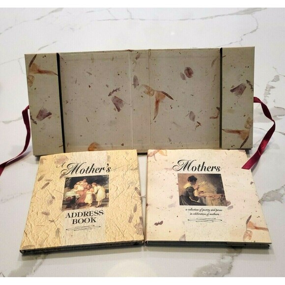 Mother's Day Christmas Gift Set Poetry Book & Address Book Vintage 1998 - Picture 4 of 12